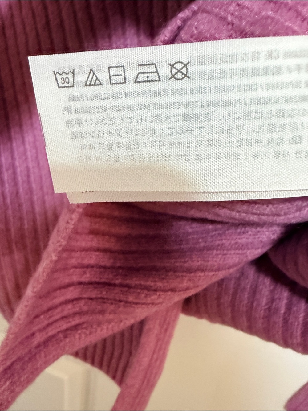 Blue Ribbed Button-Front Collared Sweater - Picture 4 of 4